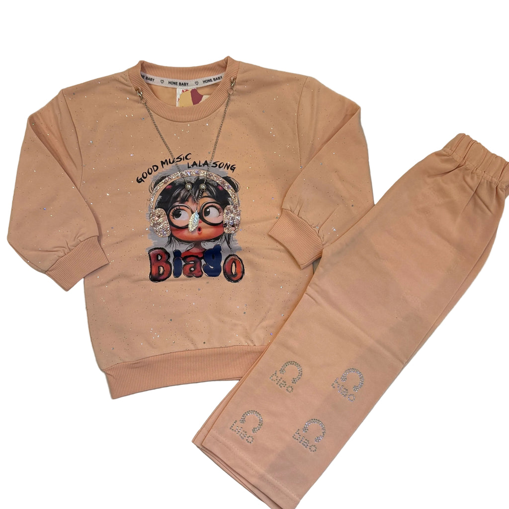 Baby girl shirt with trouser