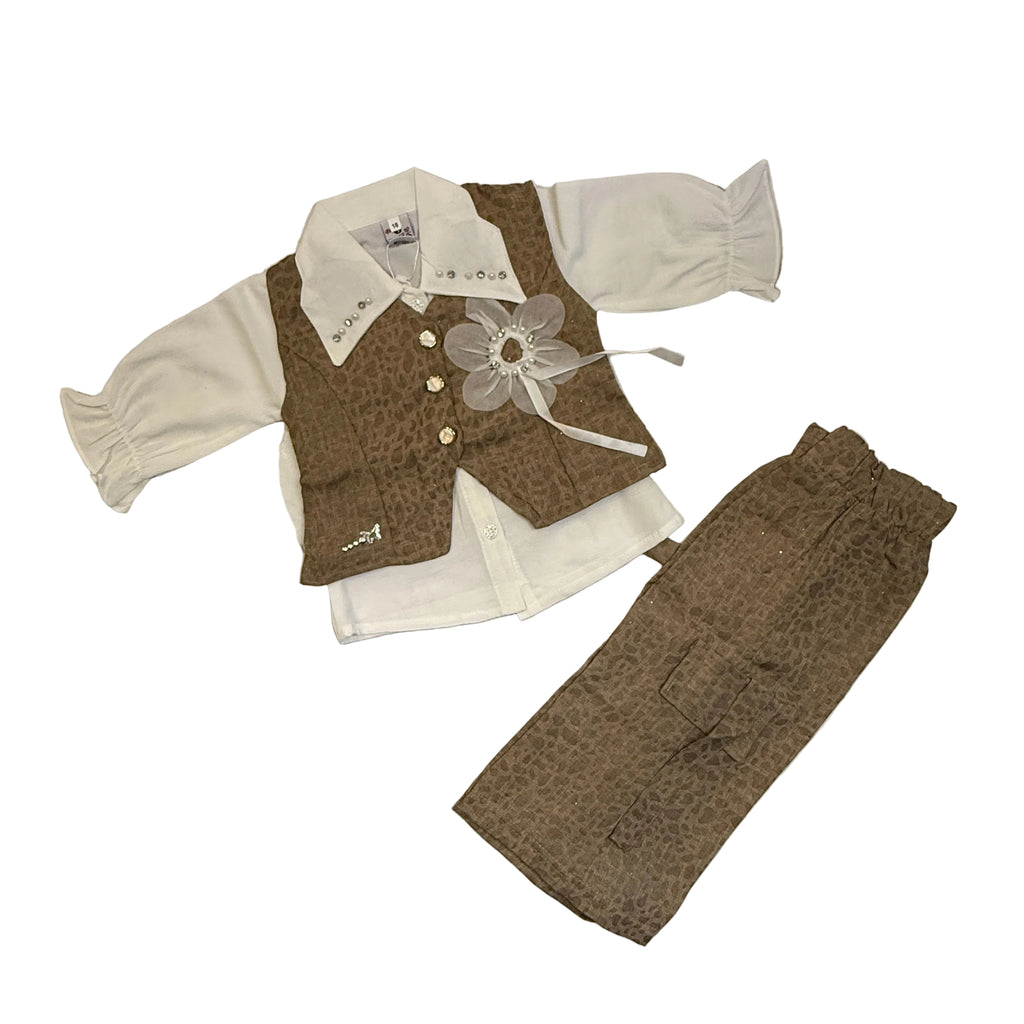 Baby girl shirt with trouser
