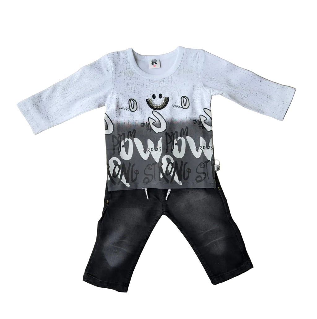 Baby boy shirt with pant(6-10month)