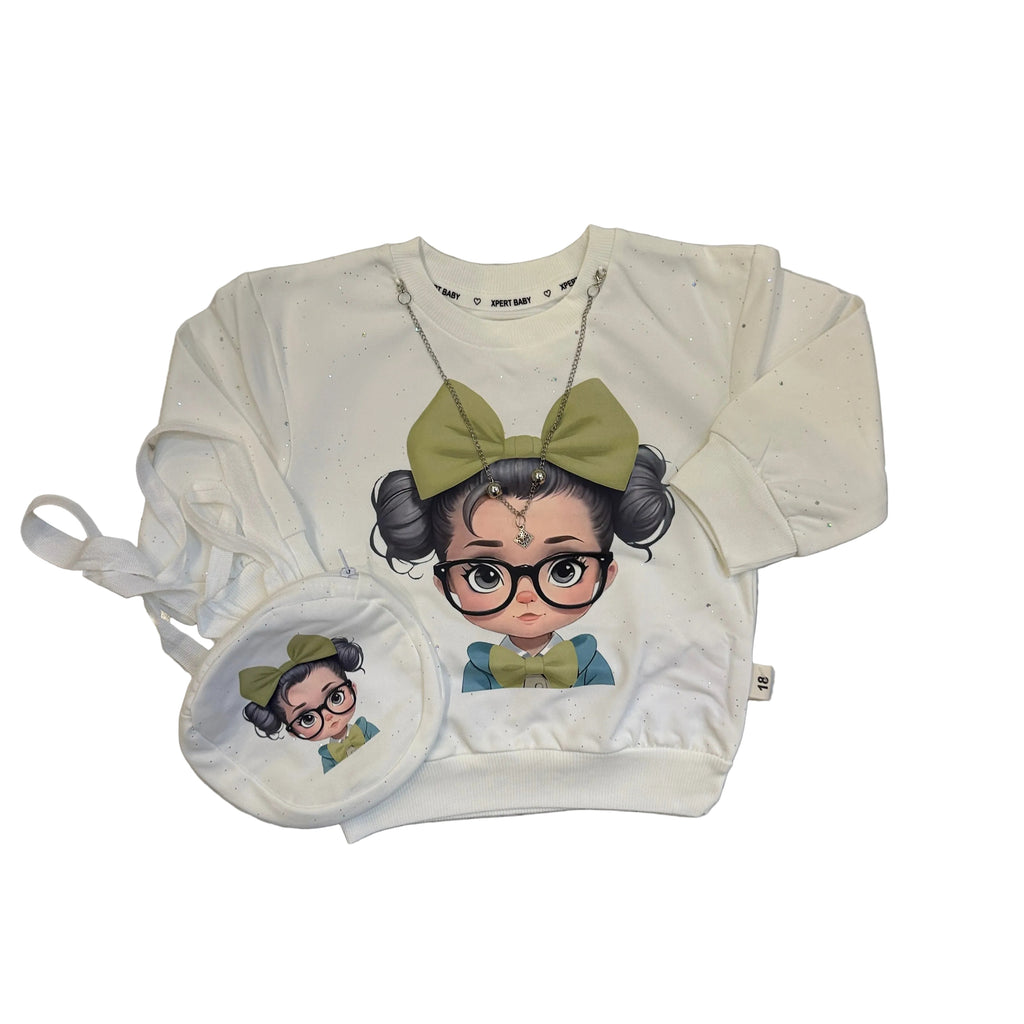Baby girl shirt with trouser