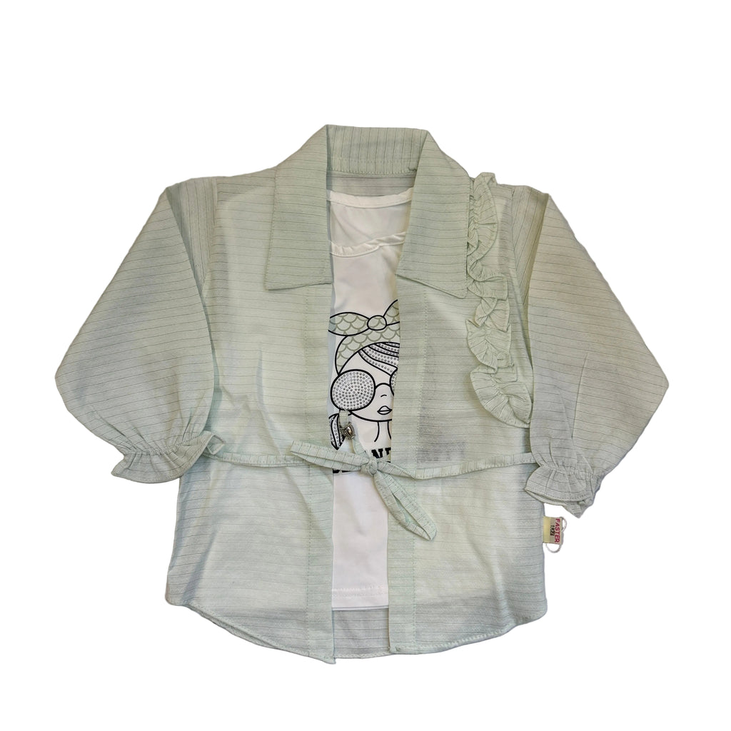 Baby girl shirt with trouser