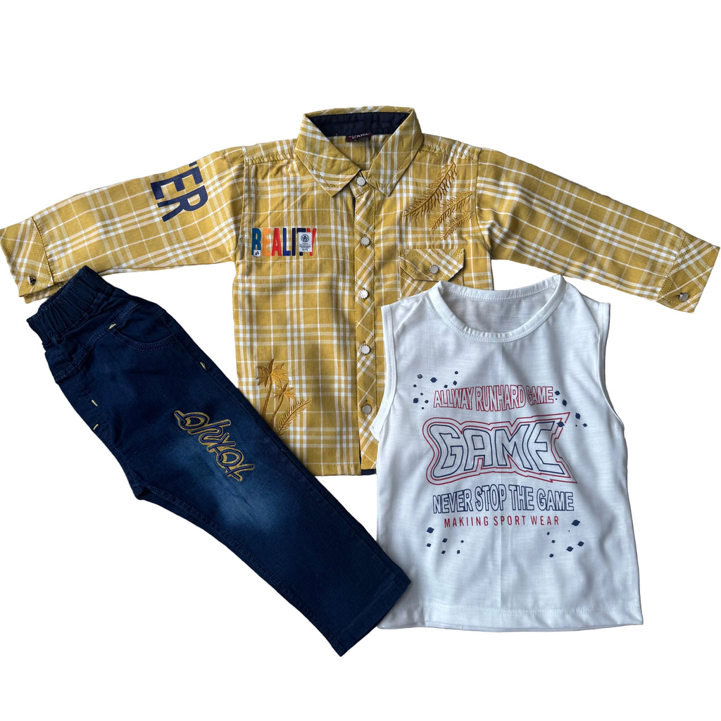 3 piece suit for kids(sml)