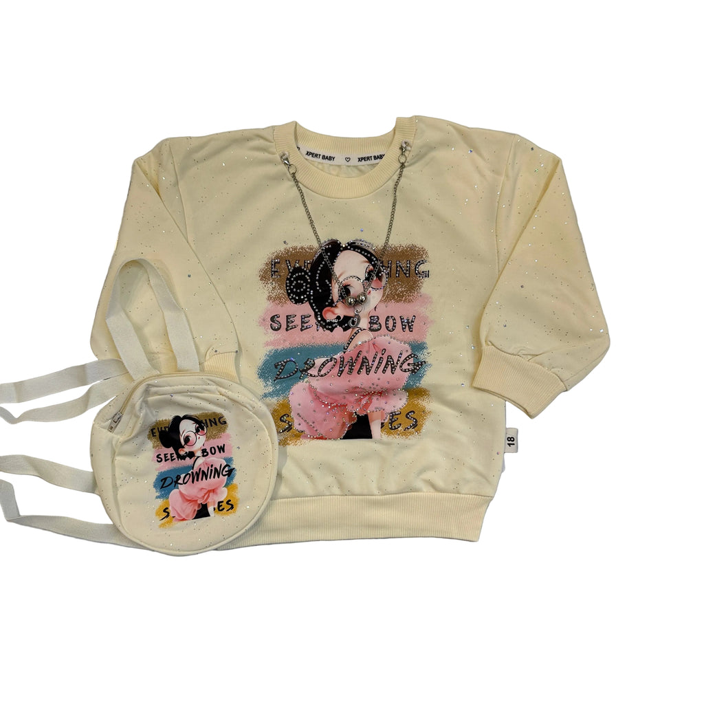 Baby girl shirt trouser