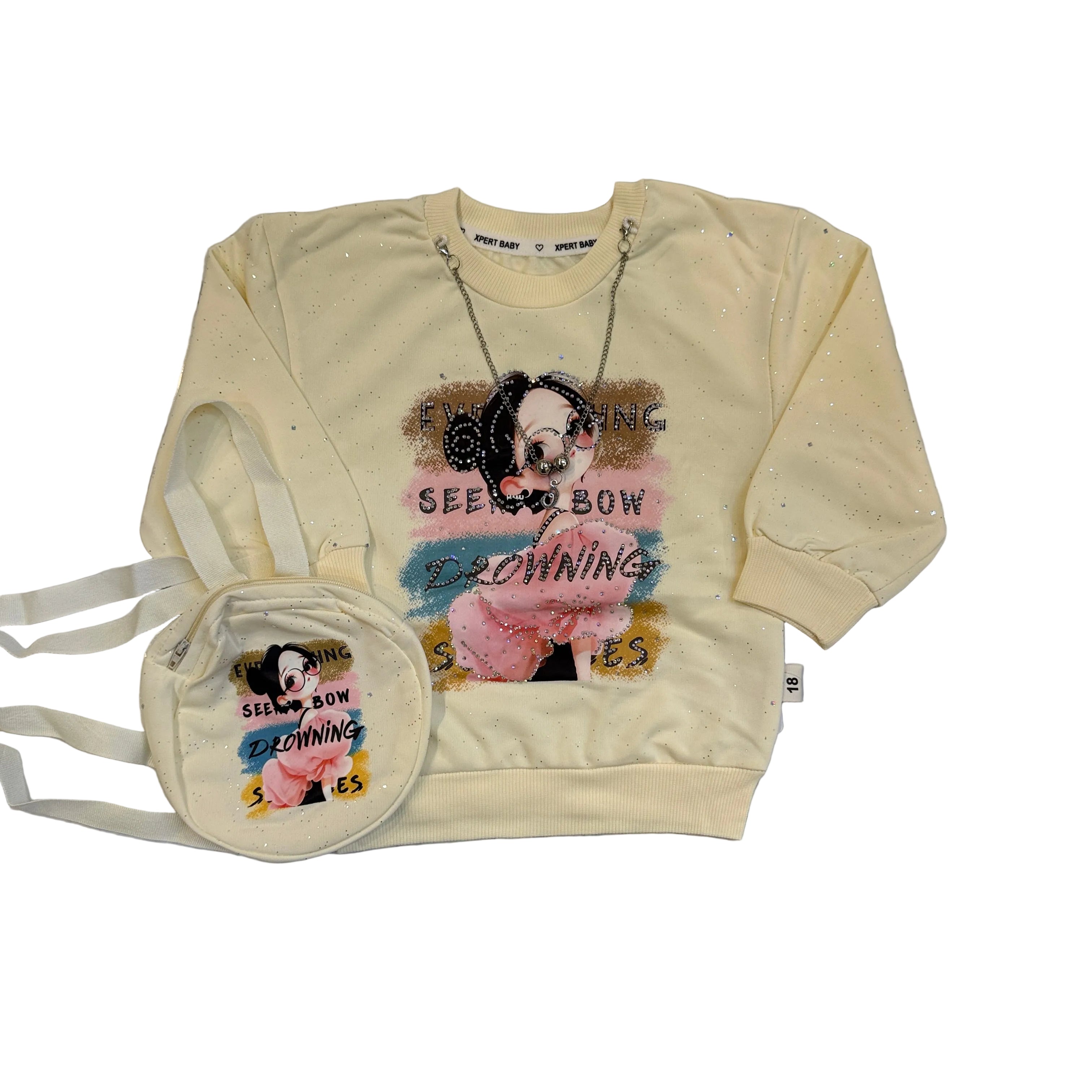 Baby girl shirt trouser