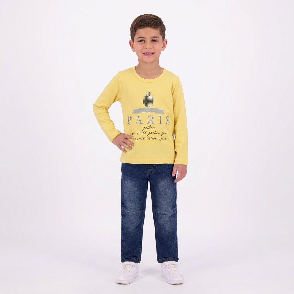 Baby boy shirt with pant(sml)