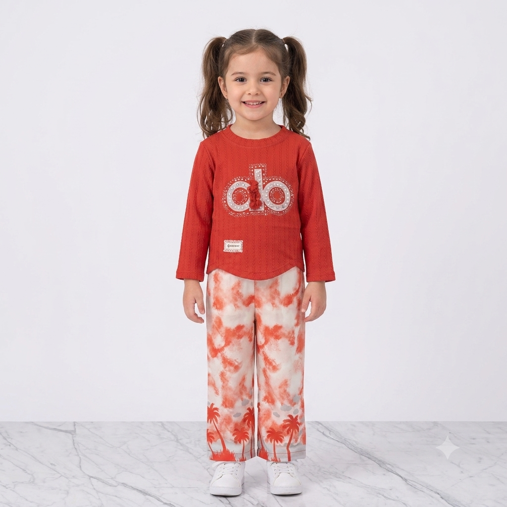 Baby girl shirt with trouser
