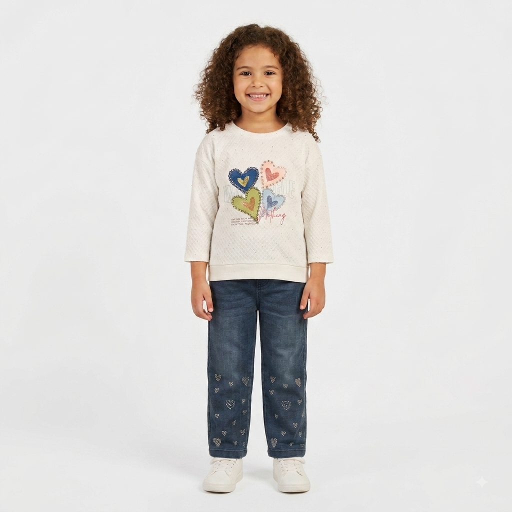 Baby girl shirt with pant