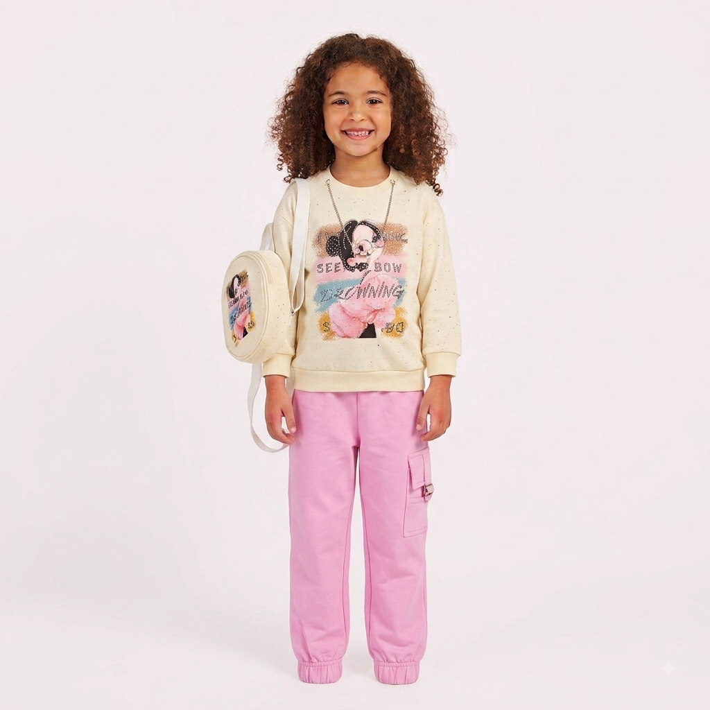 Baby girl shirt trouser