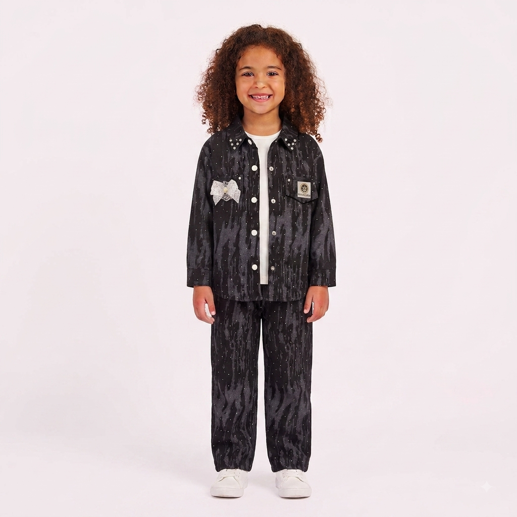 Baby girl shirt with trouser